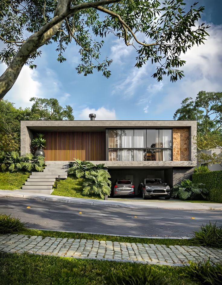 Hunian Industrial Modern untuk Keluarga Muda